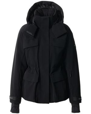 Mackage Iclyn-Rz Medium Down Ski Jacket With Removable Hood - Black