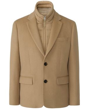 Mackage Sutton 3-In-1 Wool Coat With Removable Down Liner - Natural