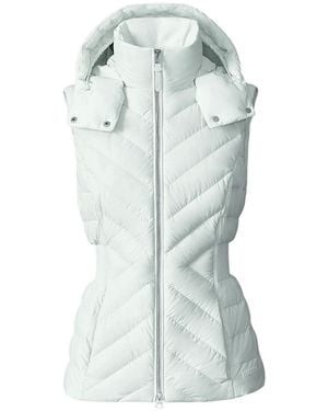 Mackage Hoshi Light Down Hooded Vest - Blue