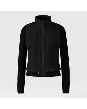 Mackage Viveka 3-In-1 Knit Hybrid Jacket - Black