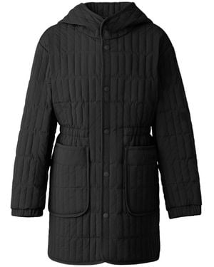Mackage Hayden-T Light Down Vertical Quilted Coat For Toddlers -6 Years) - Black