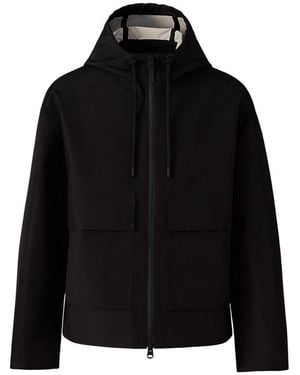 Mackage Eric-Z Hooded Rain Jacket - Black