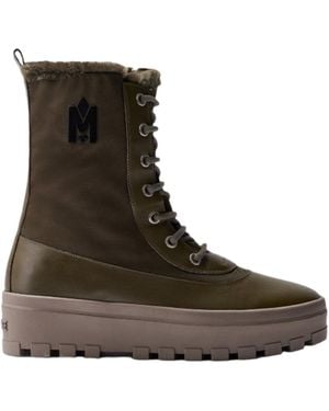 Mackage Hero-M Shearling-Lined Winter Boot For - Green