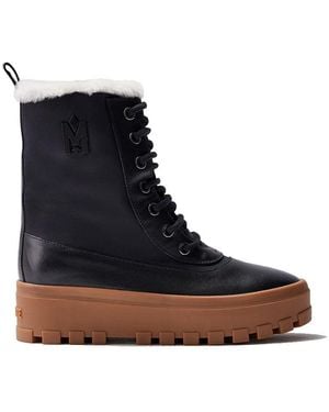 Mackage Hero-W Shearling-Lined Winter Boot For - Blue