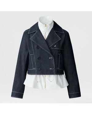 Mackage Aline-Dnm 3-In-1 Convertible Jacket - Blue