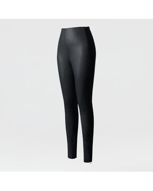 Mackage Navi-Z Fitted Lamb Leather Legging - Black