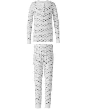 Mackage Cotton Pajama Set For Kids — X Roller Rabbit - White