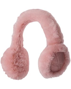 Mackage Uni-Ski Shearling Down Ear Muffs - Purple