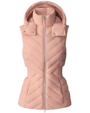 Mackage Hoshi Light Down Hooded Vest - Pink