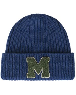 Mackage Axton Knitted Hat - Blue