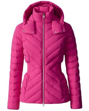 Mackage Idalee Light Down Hooded Jacket - Purple