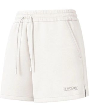 Mackage Summer-R Drawstring Shorts With Elasticized Waistband - Blue