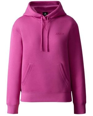Mackage Krystiana Double-Face Jersey Hoodie - Pink