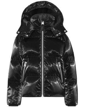 Mackage Jesse-Tglo Glossy Parka For Toddlers -6 Years) - Black