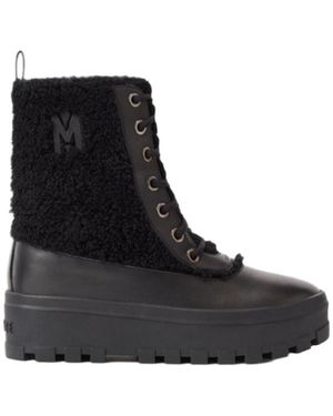 Mackage Hero-Wsh Shearling Winter Boot For - Black