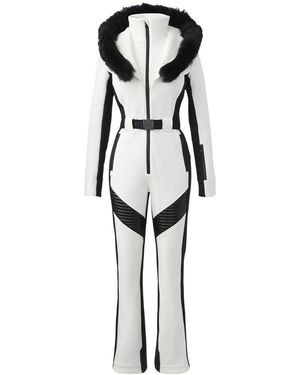Mackage Elle-Sh Agile-360 Down Ski Suit With Removable Hood - Black