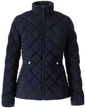 Mackage Vik Diamond Quilted Down Jacket - Blue