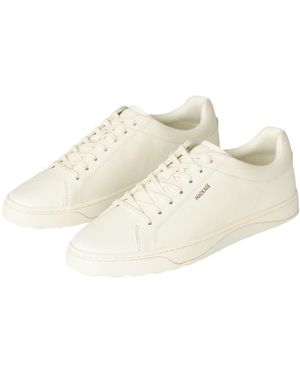 Mackage Luka-01 Unlined Leather Sneakers - Natural