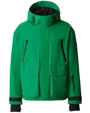 Mackage Frost-R Down Ski Jacket With 3D Cargo Pockets - Green
