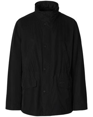 Mackage Lionel Medium-Length Rain Jacket - Black