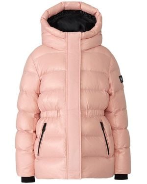 Mackage Alannis-T Lustrous Medium Down Parka With Hood For Toddlers -6 Years) - Pink