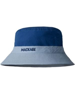 Mackage Sasha Water-Repellent Bucket Hat - Blue