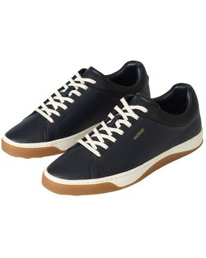 Mackage Luka-01 Unlined Leather Sneakers - Blue