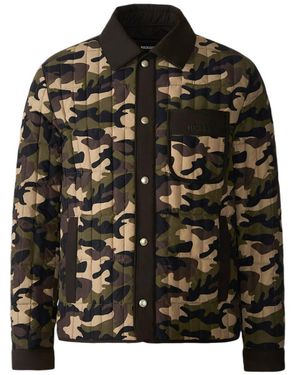 Mackage Mateo-Camo Camo Light Down Jacket - Black