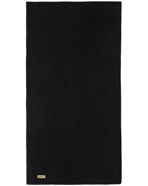 Mackage Benson Rib-Knit Wool Blend Scarf - Black