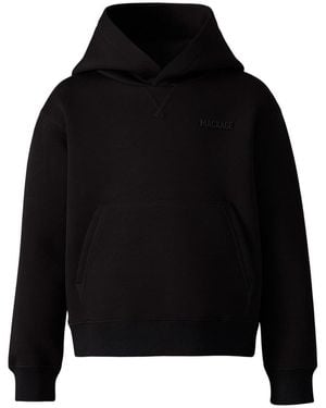 Mackage Dru-Tr Double-Face Jersey Hoodie For Toddlers -6 Years) - Black
