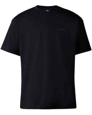 Mackage Tee-R Tee-Shirt With Silicone Logo - Blue