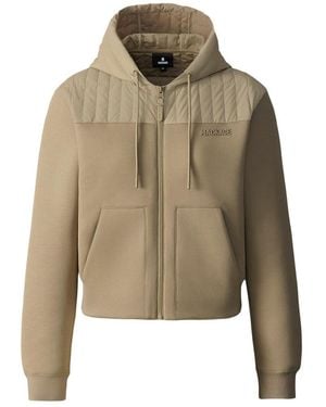 Mackage Sequoia Recycled Down Hooded Top - Blue