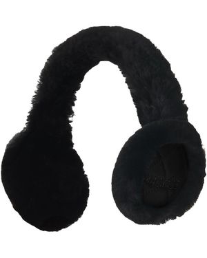 Mackage Uni-Ski Shearling Down Ear Muffs - Black