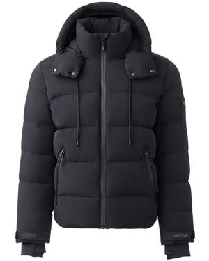 Mackage Samuel-Ski Medium Down Jacket With Hood - Blue