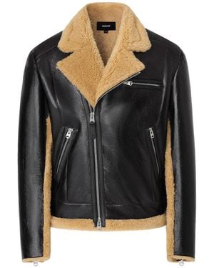 Mackage Nixon Shearling Jacket - Black