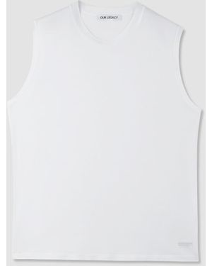 Our Legacy Tank Top Breathe - Bianco