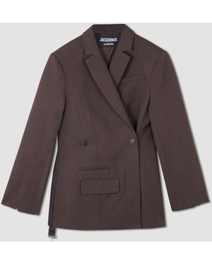 Jacquemus La Veste Tibau - Marrone