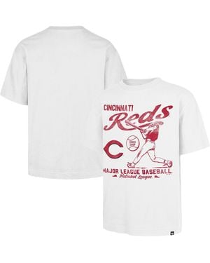 '47 Cincinnati Reds Regional Batter Foundation T-shirt - White