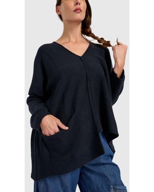 Alembika Bliss Slouchy Sweater - Blue