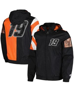 Starter Martin Truex Jr Red Zone Full-zip Jacket - Black