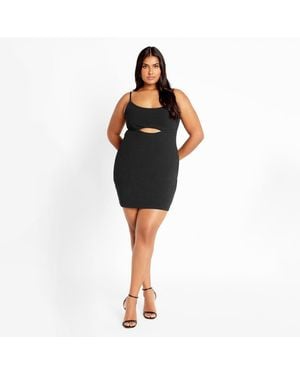 City Chic Plus Size Baylee Dress - Black