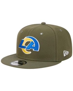 KTZ Los Angeles Rams Main 9fifty Snapback Hat - Green