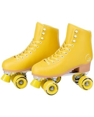 C7skates Forget Me Not Quad Roller Skates - Yellow