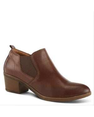 Spring Step Azura Phaedra Premium Leather Shoe - Brown