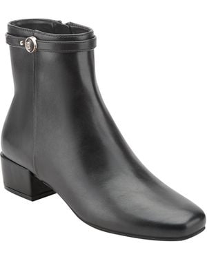 Bandolino Adyn Square Toe Block Heel Dress Booties - Black