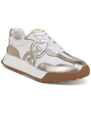 Sam Edelman Langley Emblem Lace-up Sneaker Sneakers - White