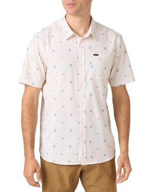 O'neill Sportswear Traveler Traverse Short Sleeve Relaxed Shirt - White