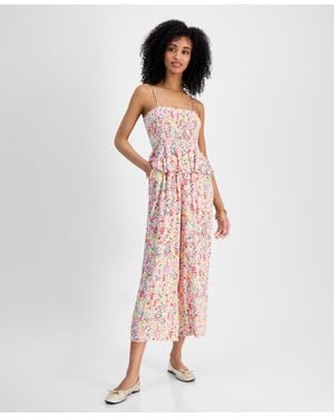 Tommy Hilfiger Country Flair Peplum Jumpsuit - White