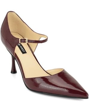 Nine West Piraye Pointed Toe Mary Jane Pumps - Pink