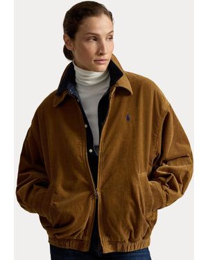 Polo Ralph Lauren Bubble Relaxed-fit Corduroy Jacket - Brown